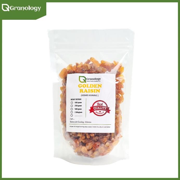 

Terbaru Golden Raisin / Kismis Kuning Kering (500 Gram) by Granology