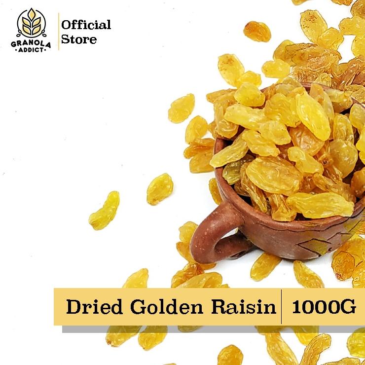 

New Granola Addict - Dried Golden Raisin / Kismis Kuning 1G