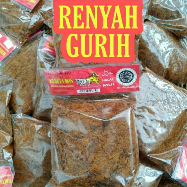 

Terbaru Abon Sapi Kereta Mas Asli Solo 200 gram Tanpa Pengawet Dan Tanpa Campuran