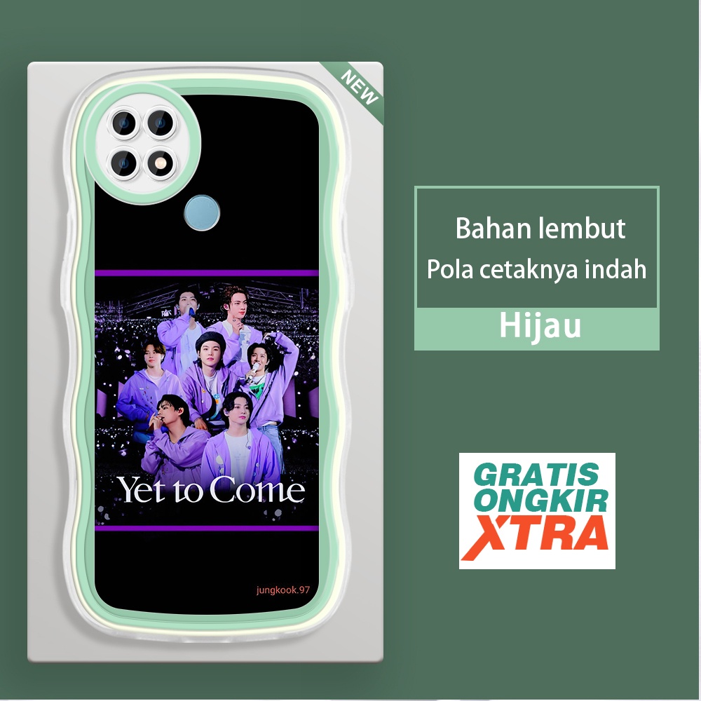 Mulia OPPO A15 A15S A16 A16S A16K A16E A17 A17K A31 A33 2020 A39 A36  Casing Ponsel  BTS Yot To Come