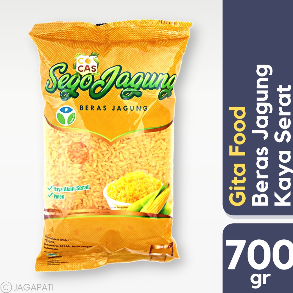 

Oke Price.. Gita Food - Sego Jagung / Beras Jagung 700gr - Bebas Gluten - Sehat YBT