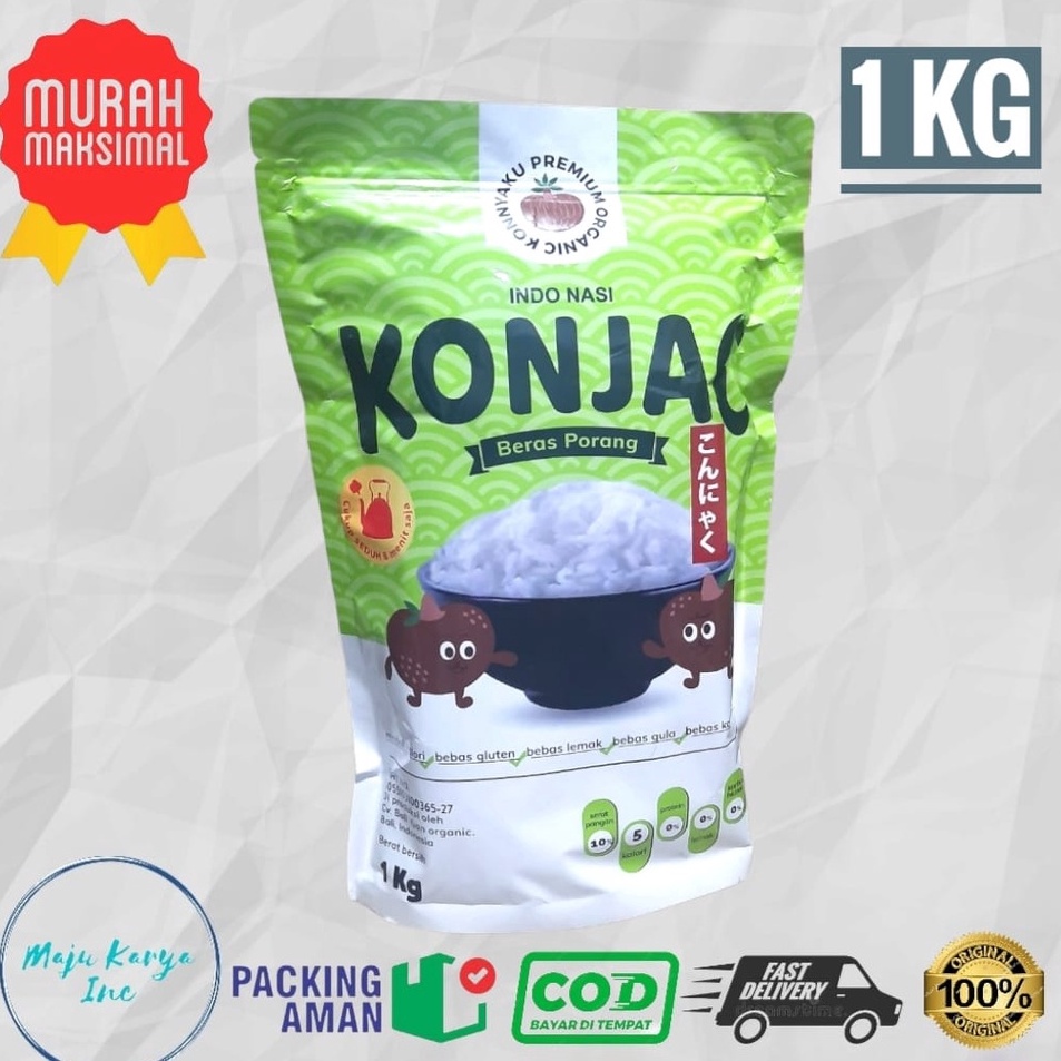 

Bagus!!!!!! Konjac Rice Shirataki Rice Beras Porang 1 kg