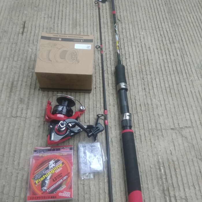 Set Pancing Galatama Fd Joran Daido Sambung 165Cm+ Reel Size 3 Bb
