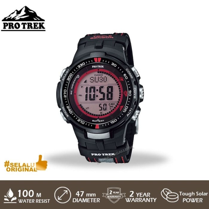 FLASH SALE JAM TANGAN CASIO PROTREK PRW-3000G-1DR/PRW 3000G 1DR/PRW 3000G TERMURAH