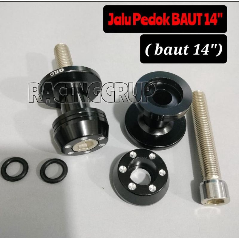 Jalu baut paddock pedok motor Gsx,R25,R15,Ninja 250,Ninja RR,RRmono,Mt25 jalu paddock universal