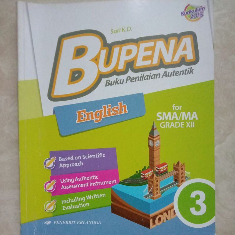 

Bahasa Inggris BUPENA SMA/MA Kelas 12 Kurikulum 2013