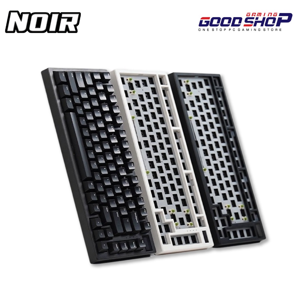 Noir Timeless82 75% Wireless OLED Mechanical Keyboard Gasket Mount ABS