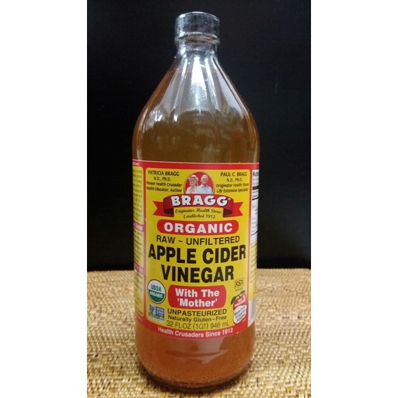 

Bragg Cuka Apel Vinegar 946 Ml