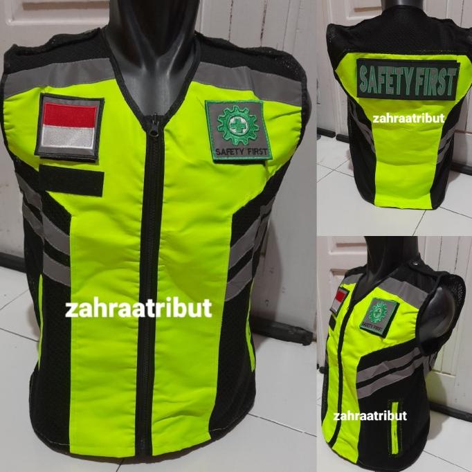Rompi Safety Hijau Stabilo