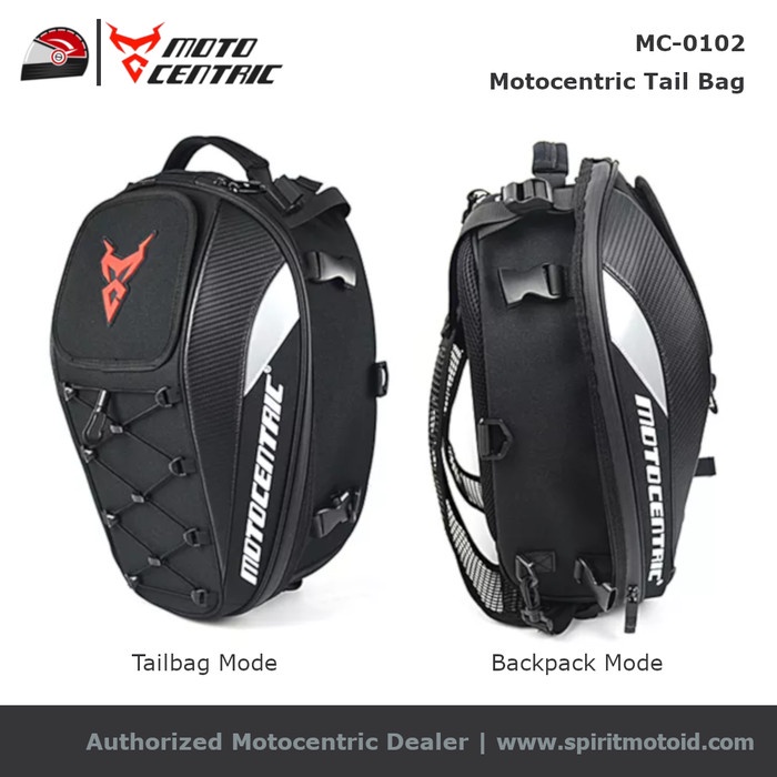 Motocentric Tail Bag Tas Touring Belakang Motor Waterproof