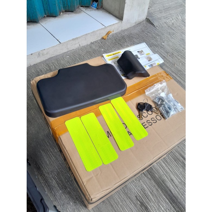 Bracket Kotak Top Box Topbox Motor Kunci Aluminium Pannier 45 55 Liter