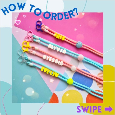 

Terlaris Tali Masker Lugo Custom Nama Alfabet