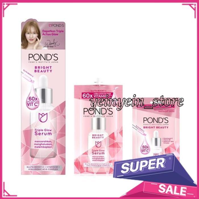 PONDS BRIGHT BEAUTY TRIPLE GLOW SERUM BEST PRODUK