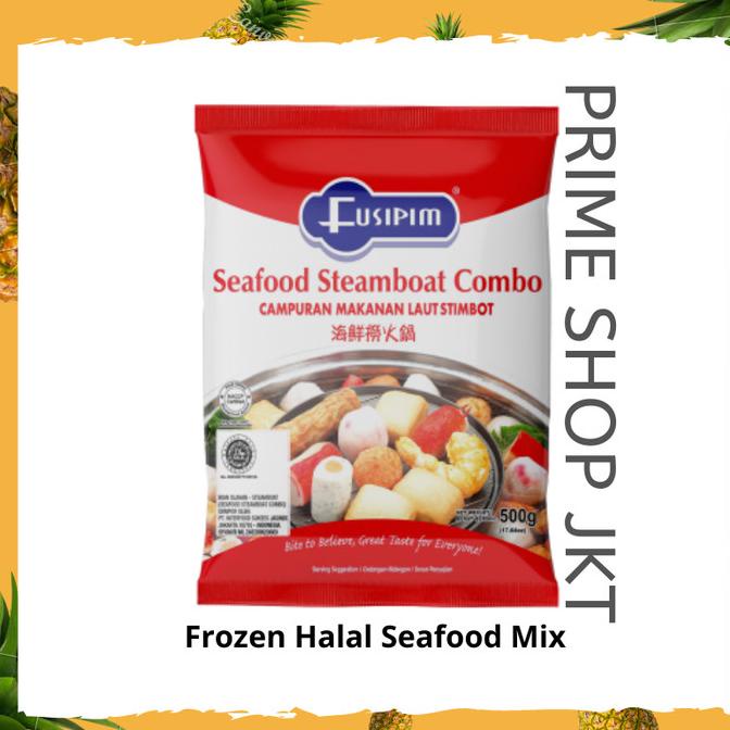 

Fusipim Seafood Steamboat Combo/ Shabu Shabu Steamboat - 500 gr Halal