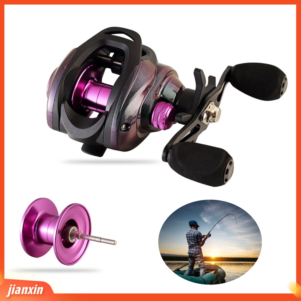 [Jianxin] baitcasting Reel ic Rem Rasio Kecepatan Tinggi Anti-bombing Fishing Alloy Pan-use Unloading Casting Reel Memancing Luar Ruangan