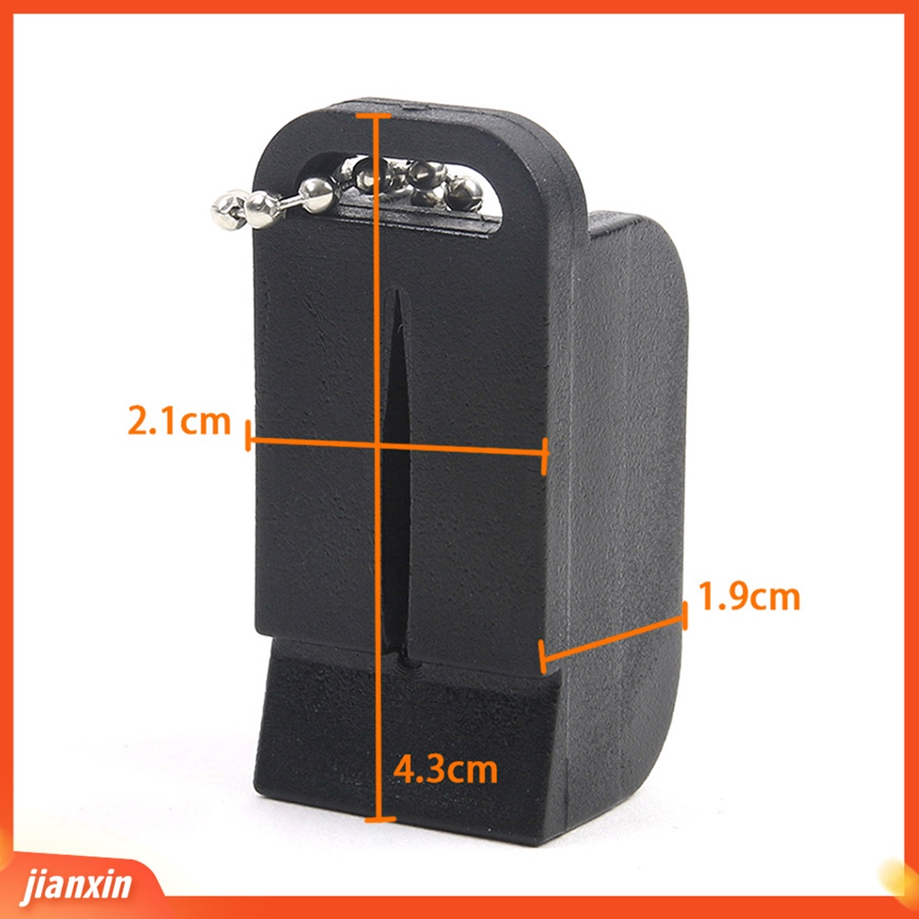 [Jianxin] set Aksesoris Olahraga Outdoor Gearthreader ic Non-Knotted Hitam Dengan Anglers