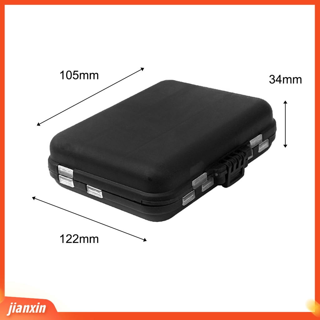 [Jianxin] 172Pcs/Set Multifunctional Fishing Lure Hook Accessory Tackle Tools Box for Angling