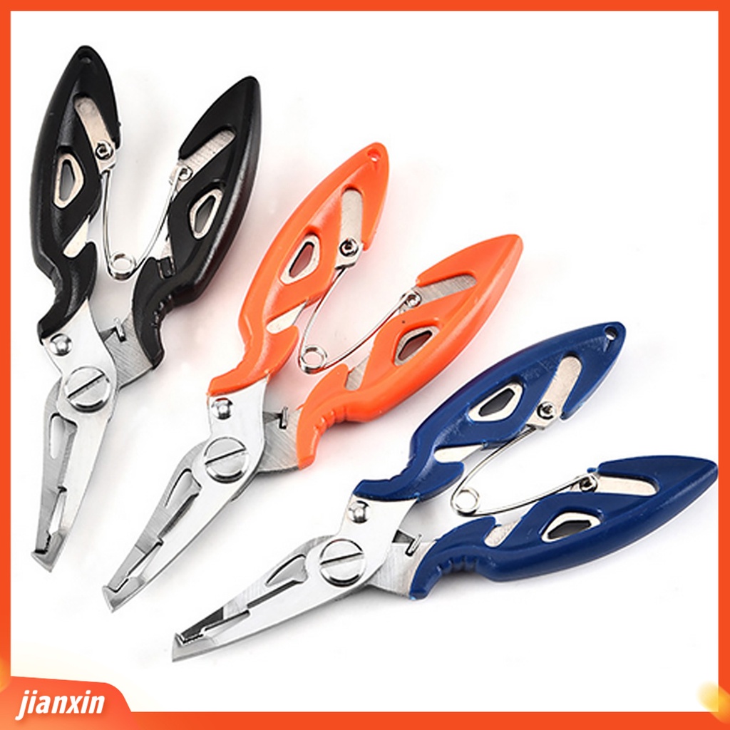 [Jianxin] Tang / Gunting Pemotong Senar Pancing Bahan Stainless Steel