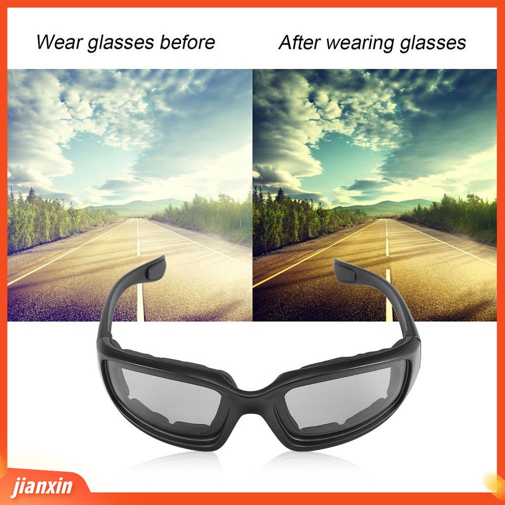 [Jianxin] motor.id Kacamata Goggle Anti UV / Debu / Angin untuk Outdoor / Motor