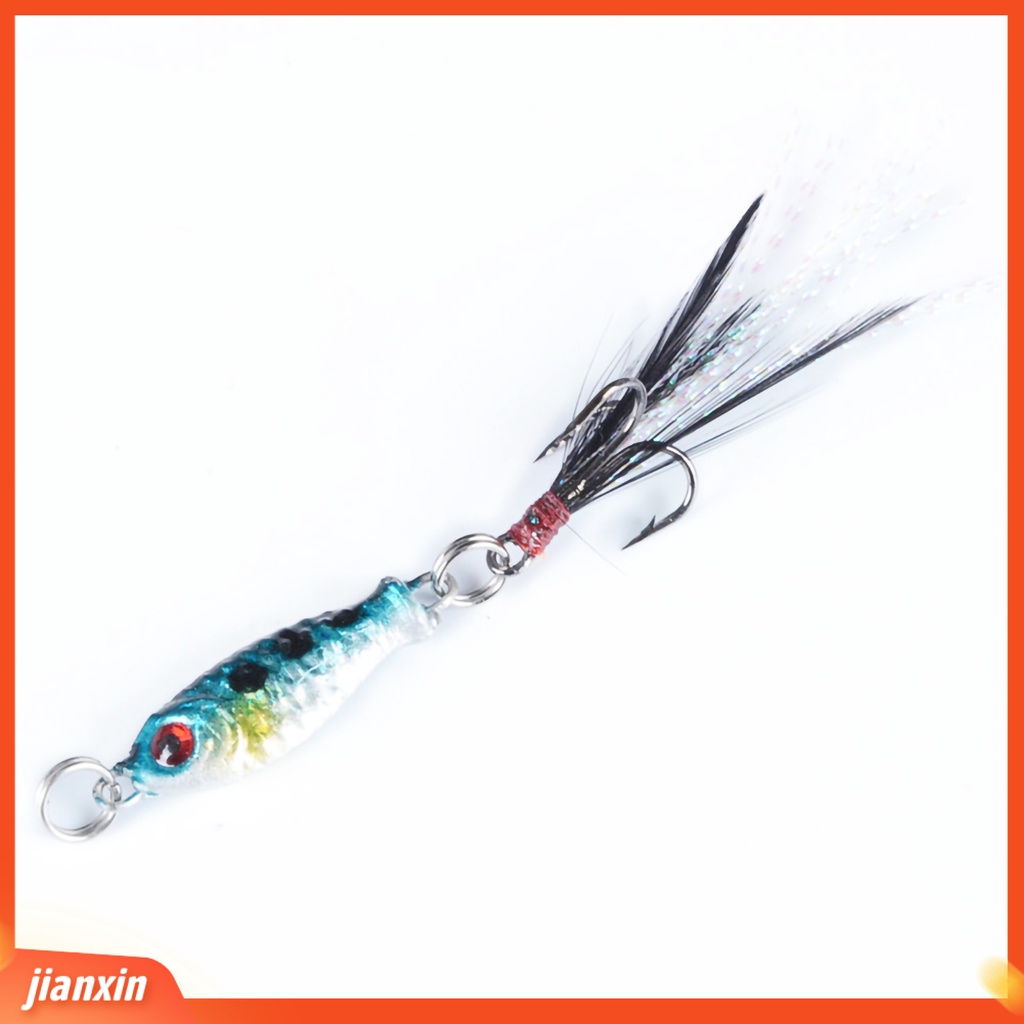 [Jianxin] Umpan Pancing Hard Bait Bentuk Ikan Panjang+Mata Buatan 3D Bahan Alloy