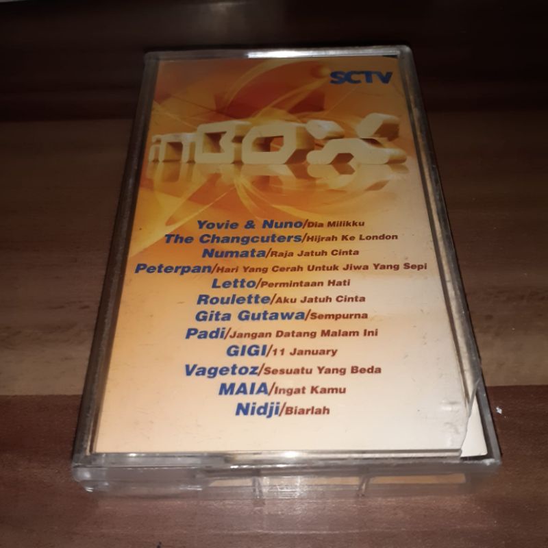 Kaset INBOX - Yovie & Nuno The Changcuters Peterpan Letto Padi Gigi Nidji Vagetoz Maia Roulette