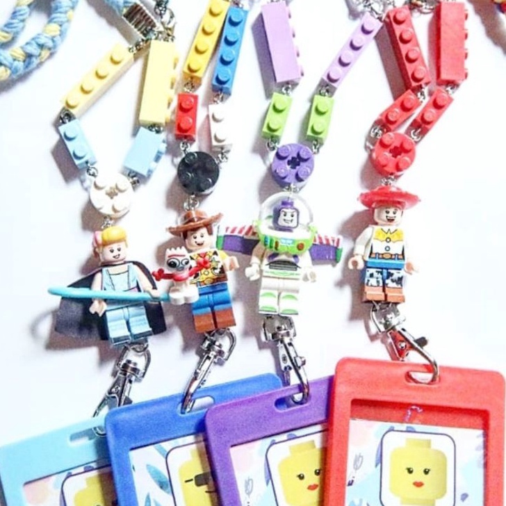 

Ready Stok TOY STORY WOODY BUZZ JESSIE L EG0 - LANYARD L EG0 | STRAP ID CARD | LANYARD PODS | TALI ID CARD | NAMETAG | KADO UNIK