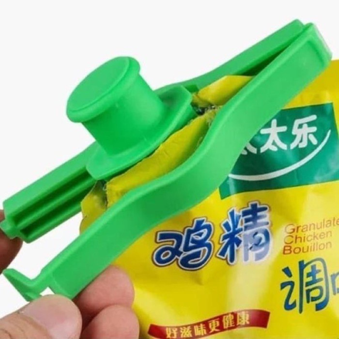 BAROKAH gAMIS ISI 4 PCS SEAL TINY CLIPS / KLIP SEGEL KEMASAN MAKAN / SEALER MAKANAN
