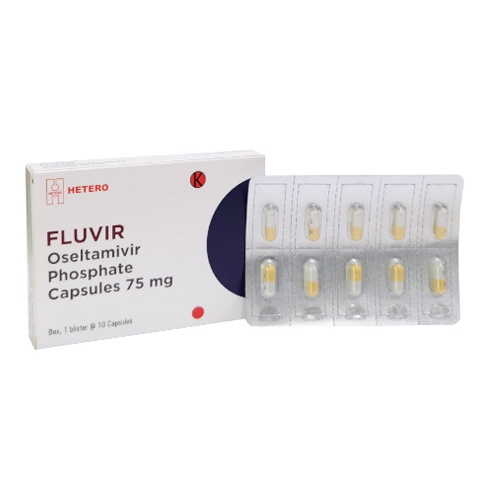 FLUVIR 75MG ISI 10 KAPSUL / OSELTAMIVIR / INFLUENZA