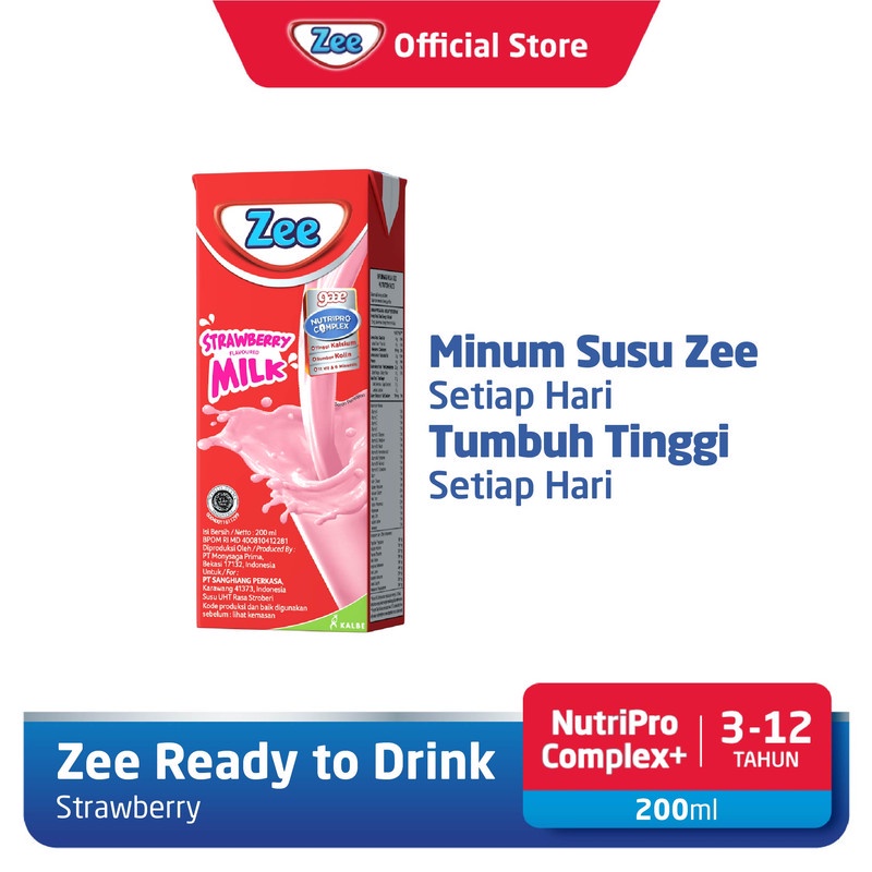 

Zee UHT Strawberry Milk Shake 185ml