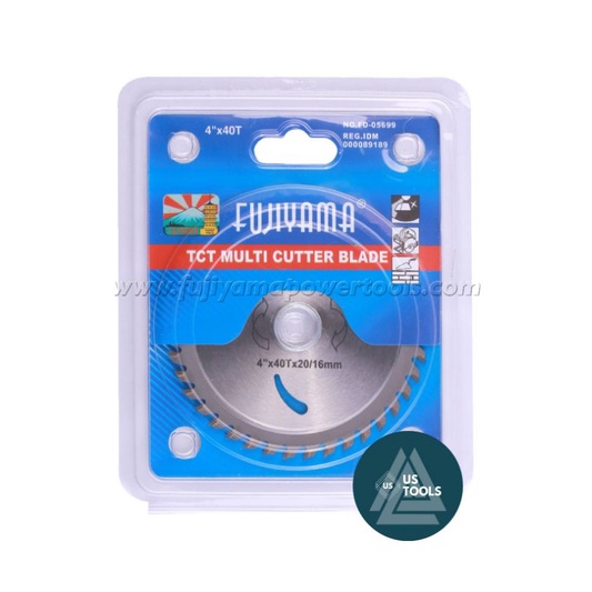 Multi Cutter FUJIYAMA TCT Sawblade 4x40T / Saw Blade 4 inch geraji kayu dan aluminium