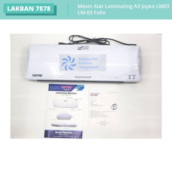 TERMURAH Mesin Alat Laminating A3 Joyko LM03 LM-03 Folio