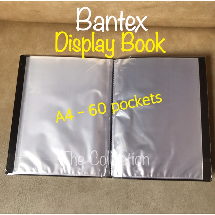 

Terlaris Atk0685Bx 60 Pocket A4 Display Book 3147Xx Bantex Clear Holder