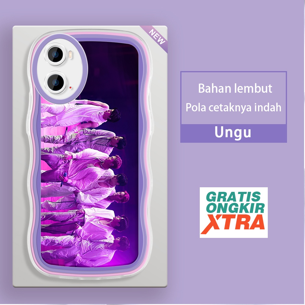 Mulia OPPO A71 A74 A76 A77S A83 A91 A92 A93 2020 A95 A96  Casing Ponsel  Konser BTS Korea  warna-war