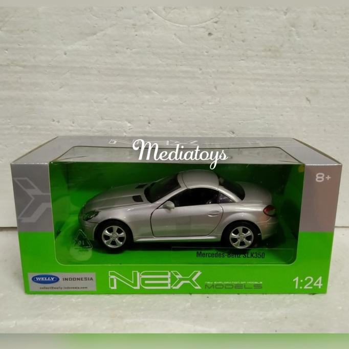 diecast welly nex 1:24 Mercedes Benz slk350 silver