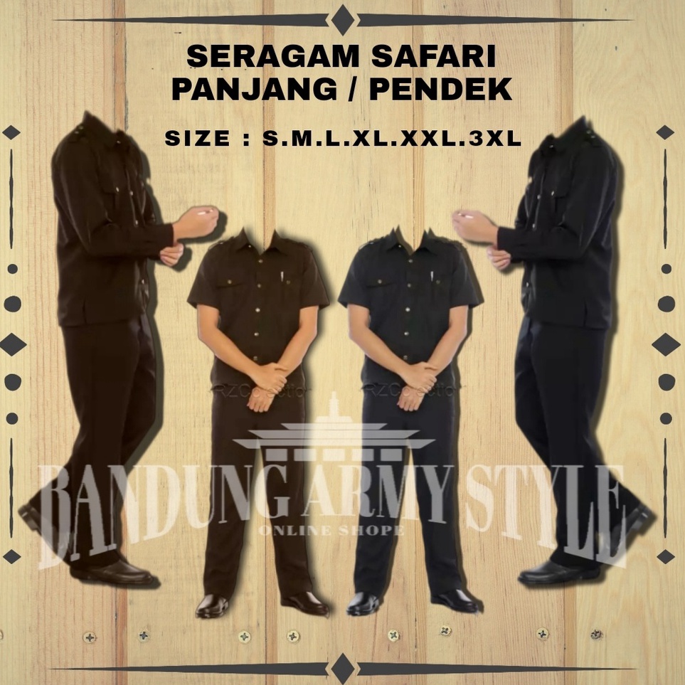 HOT F94 seragam satpam terbaru,baju safari security,seragam safari security,seragam security terbaru