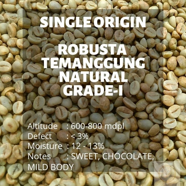 

Terbaru [GB] GREEN BEAN BIJI MENTAH ROBUSTA TEMANGGUNG NATURAL ASLI 1KG | SINGLE ORIGIN