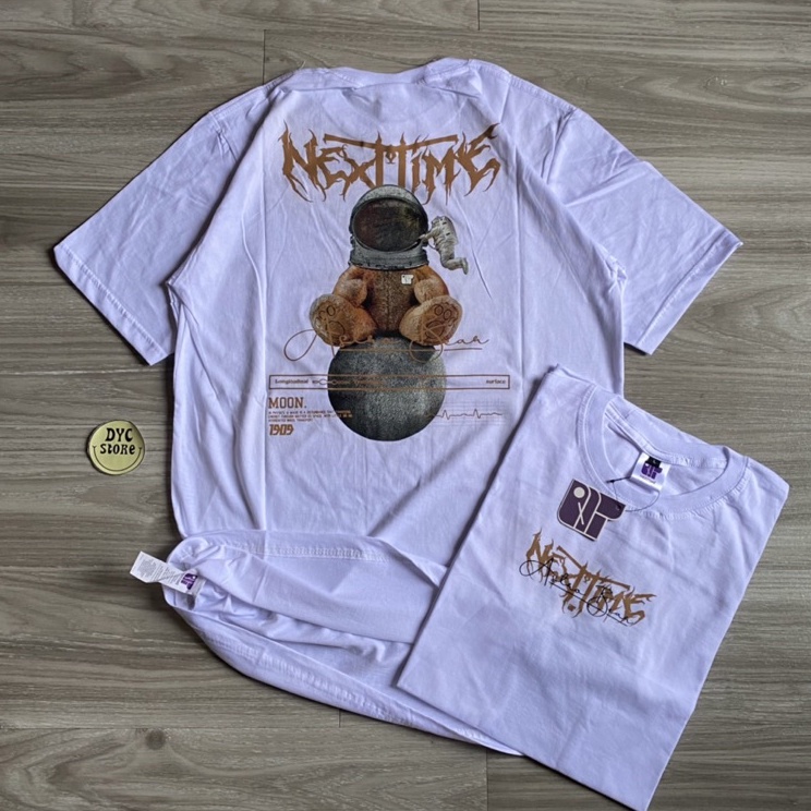♠  T-SHIRT KAOS DISTRO ORIGINAL SEVENKEY x NEXTTIME SPESIAL ART TEDDY BEAR SERIES OF ATRO BEAR | KAO