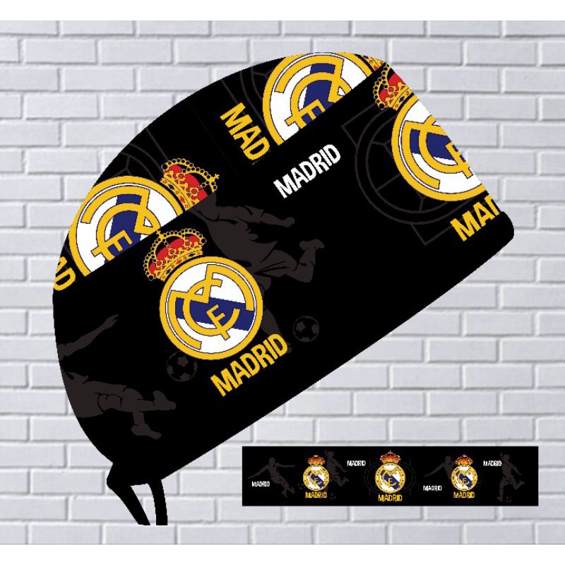 PO Topi Medis/Scrub Hat/Surgical Cap Printing Premium/Bola