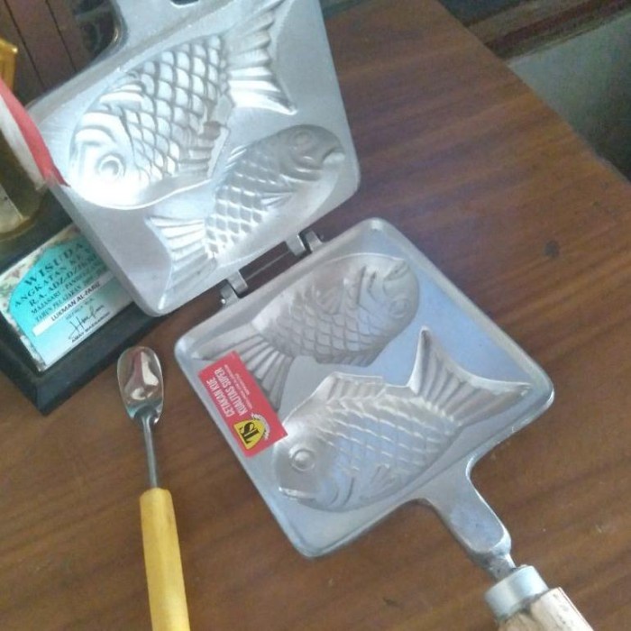 Best Seller Ready Cetakan Kue Wafle Ikan Roti Ikan Korea Bungeoppang Taiyaki