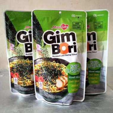 

MAMASUKA GIM BORI RUMPUT LAUT KERING TABUR BON NORI 60 GR MAMA SUKA