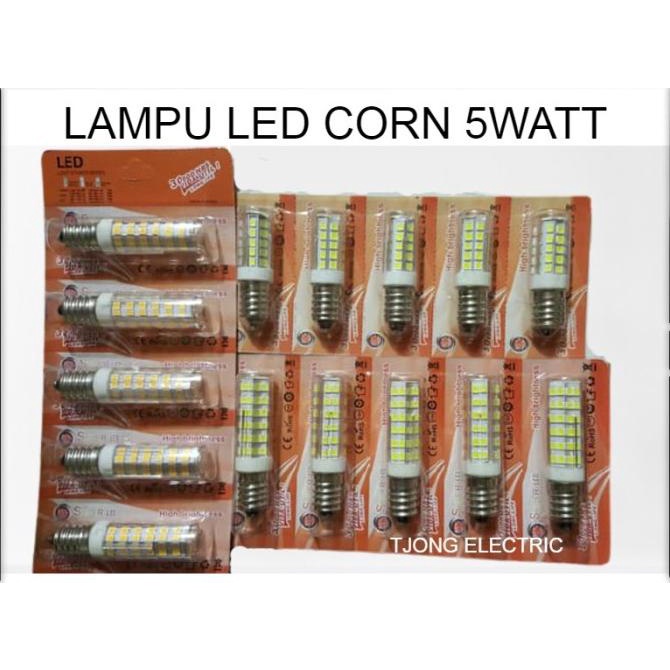 favorit] LAMPU LED CORN 5W E14 / 5WATT E 14 / 5 W WATT / Lampu Jagung LAMP CORN