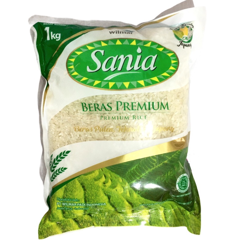 

SANIA BERAS PREMIUM 1 KG RICE PULEN PADI