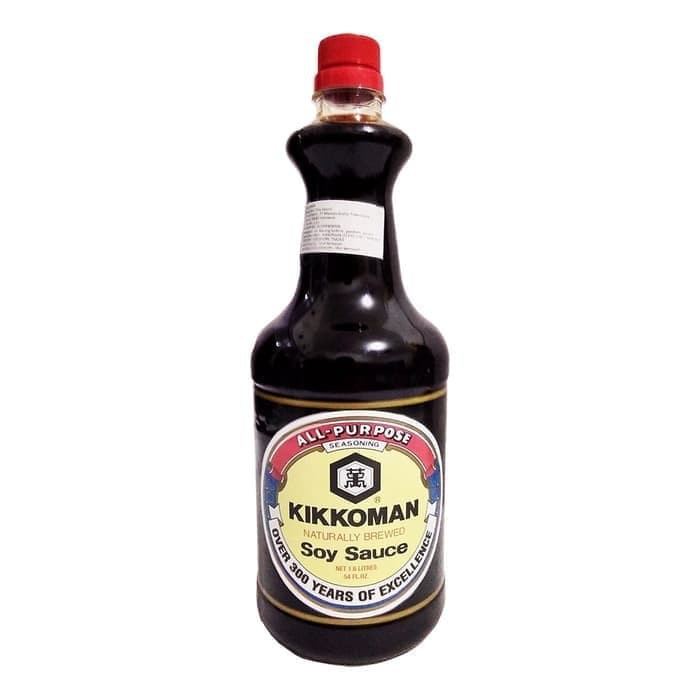 

KIKKOMAN KECAP ASIN 1.6 L 1,6 LITER SOY SAUCE KIKOMAN KIKO SOYU HALAL