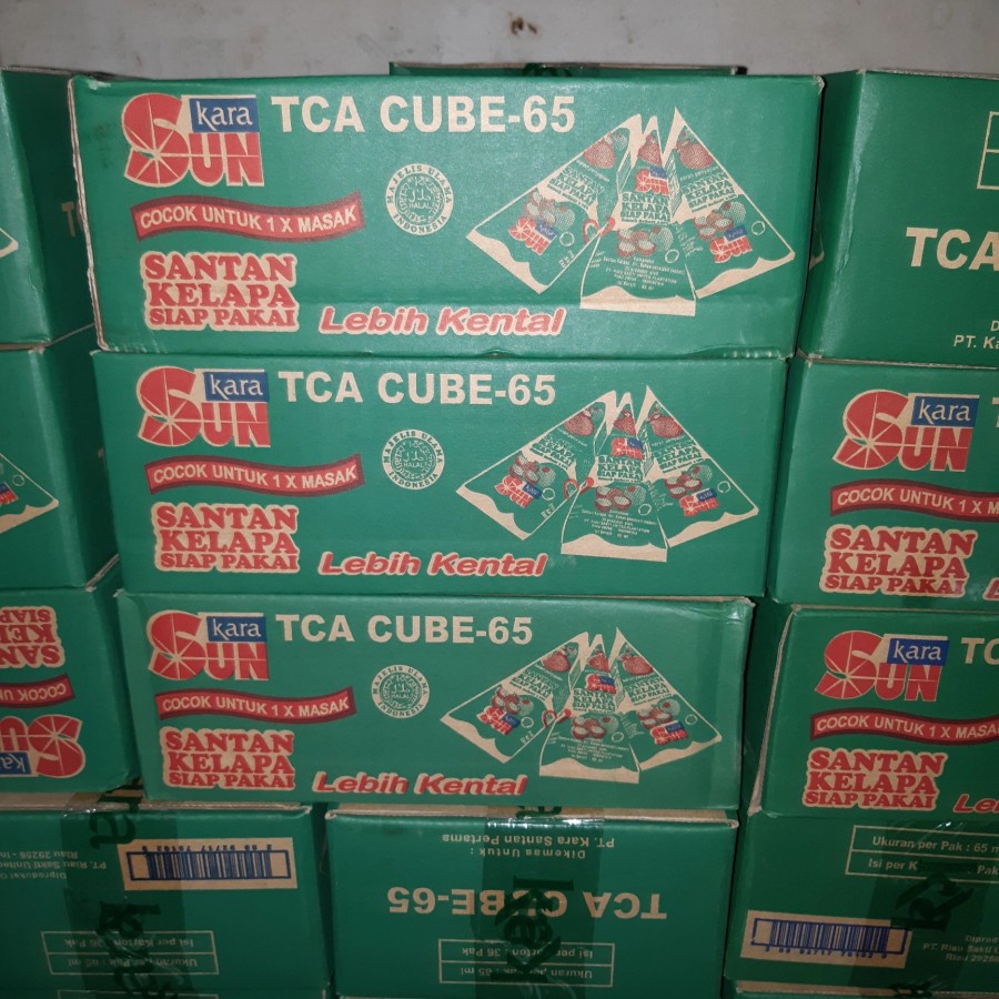 

(DUS 65ML) SUN KARA SANTAN KELAPA TCA 65 ML DUS ISI 36 PCS DOS CARTON KARTON BOX