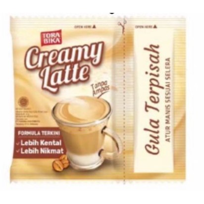 

(RENCENGAN) KOPI TORABIKA CREAMY LATTE 25 GRAM 10 PCS