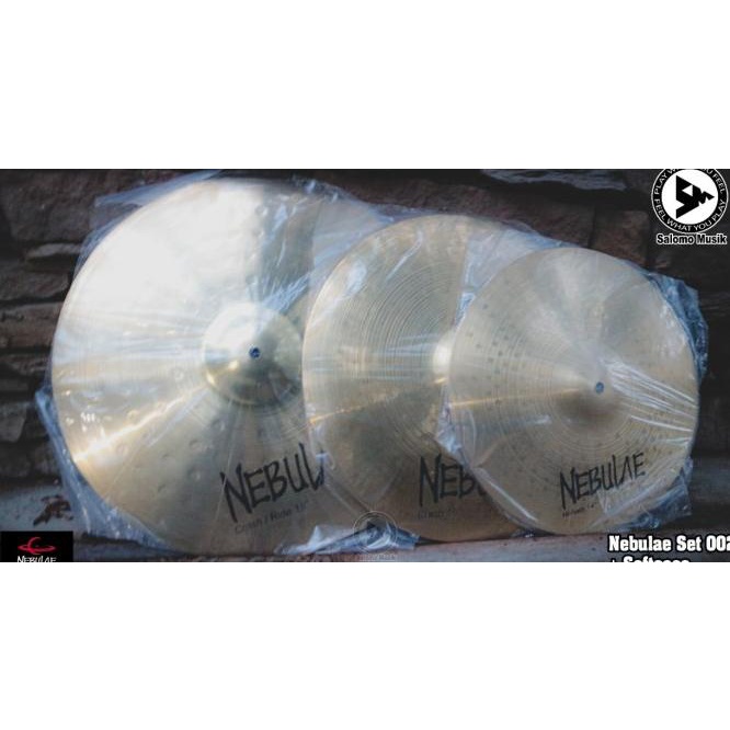 Cymbal Nebulae Cymbal Set 18" Custom + Softcase
