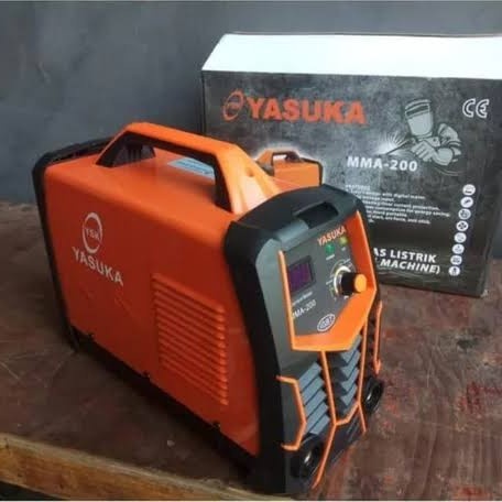 MESIN TRAVO LAS LISTRIK 900WATT YASUKA MMA 200 / INVERTER LAS MMA 200A BARU