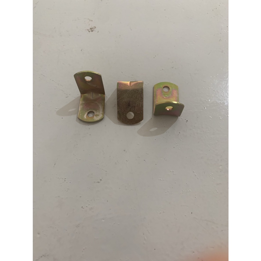 Plat Siku Sudut Bahan Besi Kuning Untuk Pemasangan sudut lemari / Meja