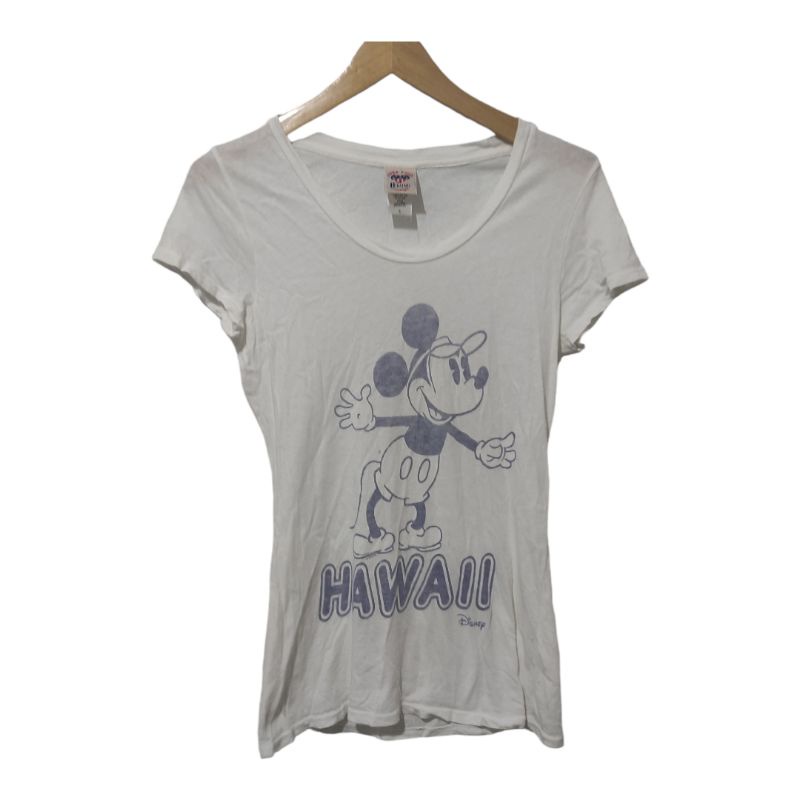 t shirt junk food mickey mouse hawai women's size S (minus)