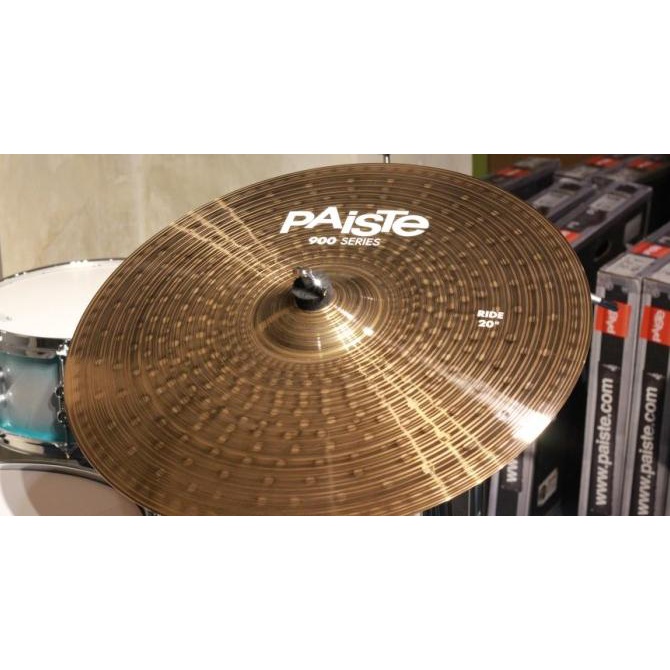 Paiste 900 Series Cymbal Drum Splash 10 China 18 Crash 18 Ride 20